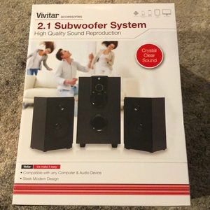 Vivitar subwoofer system